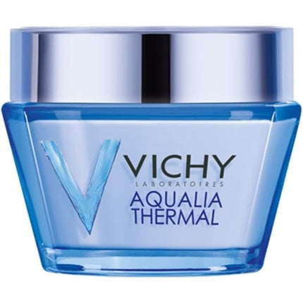 Crema de față Vichy Aqualia Thermal Rich, alb-albastru, 50ml