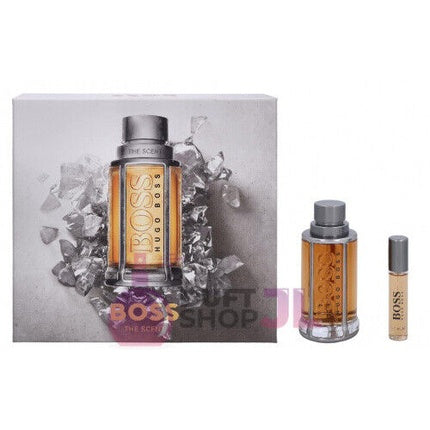 Set Cadou Parfum Hugo Boss The Scent, 100ml + 5ml