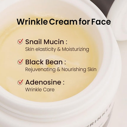 Crema de față The Skin House Black Snail Anti-Wrinkle 50ml