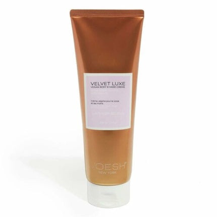 Loțiune pentru Corp și Mâini Voesh Velvet Luxe Vegan Lavender Relieve, Lavandă, 8.5oz