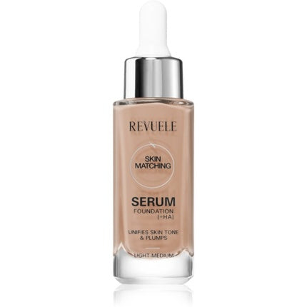 Serum Foundation Revuele Lightmedium 30 ml cu pipetă