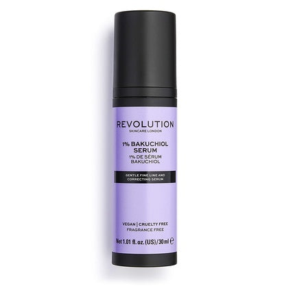 Ser revoluție, Makeup Revolution, 1% Bakuchiol, 30ml