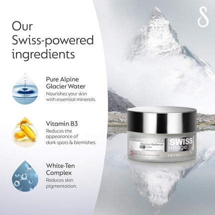 Crema de noapte Swiss Image Absolute Radiance, 50 g