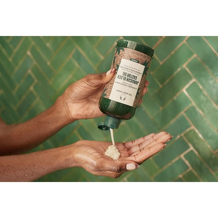 Șampon The Body Shop Jamaican Black Castor Oil pentru păr buclat, 400 ml