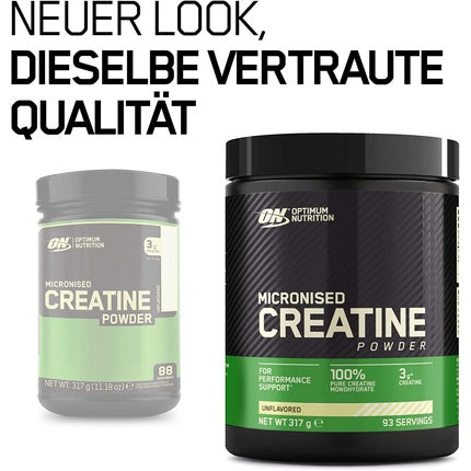 Creatină Monohidrată, Optimum Nutrition, Pulbere Micronizată, 317g
