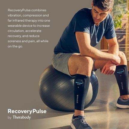 Sleeve compresie Theragun RecoveryPulse negru, mediu