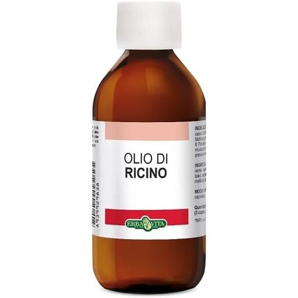 Ulei de Ricin Erbavita Extra, 100 ml, sticlă maro