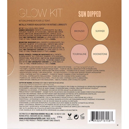 Paletă iluminatoare, Anastasia Beverly Hills, Glow Kit Sun Dipped