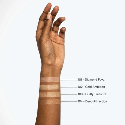 Iluminator Mesauda Lust For Shine 101, FEVER, pudră gel