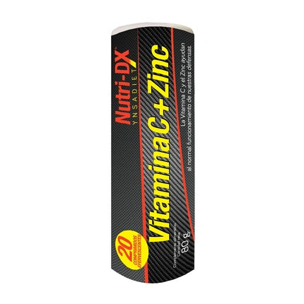 Tablete efervescente Ynsadiet Vitamina C și Zinc, 20 buc