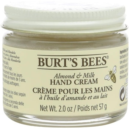 Cremă de mâini, Burt's Bees, 57g, migdale
