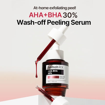 Serum de Exfoliere Chimică Wash-Off cu AHA & BHA, Heimish, 180 ml