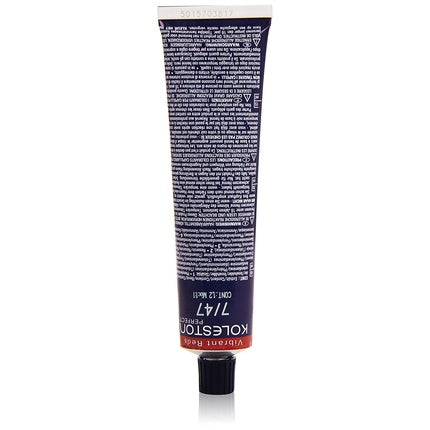 Vopsea de păr Wella Professionals Koleston Perfect 7/47 Medium Blonde Red-Brown, 60ml