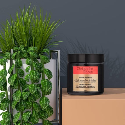 Mască pentru păr regenerantă, Christophe Robin, cu ulei de semințe de cactus, 250ml
