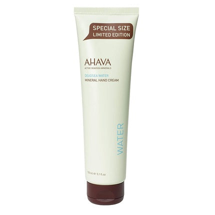 Ahava Mineral Hand Cream Original, Cremă de Mâini cu Apă Moartă și Minerale, 5.1 Fl Oz