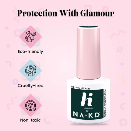 Lac UV Hi Hybrid, Stone Grey, 5ml