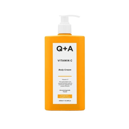 Cremă corp, Q+A, cu Vitamina C, 250ml