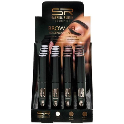 Gel pentru sprâncene Sabrina Brow Gel, nuanțe asortate