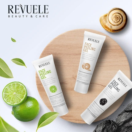 Gel peeling facial Revuele cu acizi de fructe AHA 80ml