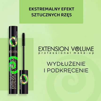 Mascara Eveline Cosmetics Extension Volume 4D 10ml