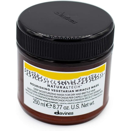 Mască de păr Davines Nourishing Vegetarian Miracle Mask, 250 ml