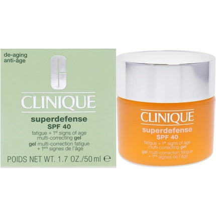 Crema gel SPF 40, Clinique Superdefense, Anti-Fatigue