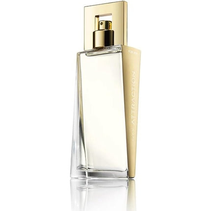 Perfum Avon Attraction, Eau de Parfum, 100 ml, sticlă transparentă cu capac auriu