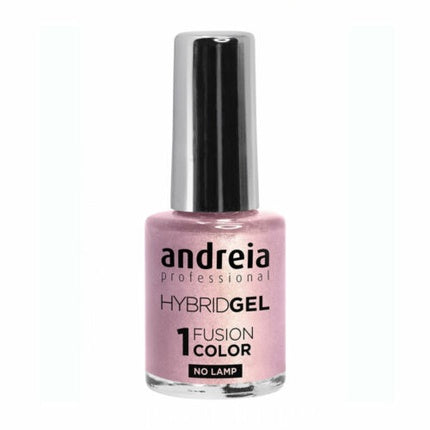 Lac de unghii Andreia Hybrid Fusion H86, roz pal, 10.5ml