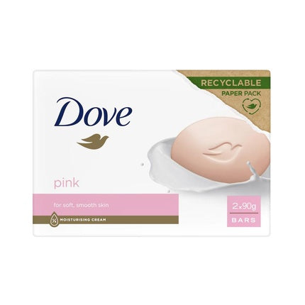 Săpun de corp Dove Pink, ambalaj 2 bucăți x 90g