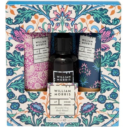 Gel de duș exfoliant William Morris, At Home Beautiful Sleep, 200 g