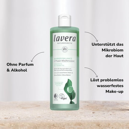 Apă Micelară Lavera Barrier Balance, 2-Fază, Fără Alcool și Parfum, 410 g
