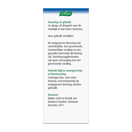 Vitamine, A Vogel, Crataegus Complex, 50ml