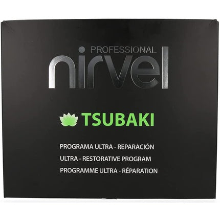 Nirvel Tsubaki Ultra Black Pack Program, Set colorare păr negru, 970g