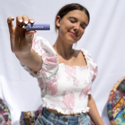 Balsam de buze, Florence by Mills, Rose, vegan