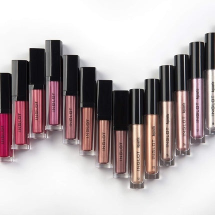 Inglot HD Lip Tint Matte 14, ruj lichid mat, culoare roz pal, ambalaj transparent cu capac negru