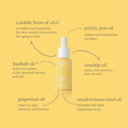 Ser Vitamina C, Paese Cosmetics, 10%, 15ml