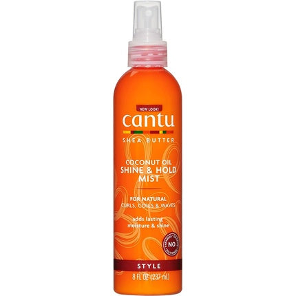Spray fixare si stralucire, Cantu, Coconut Oil, 237ml