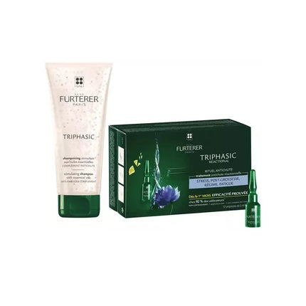 Tratament cădere păr, Rene Furterer, Triphasic Reactional 12x5ml