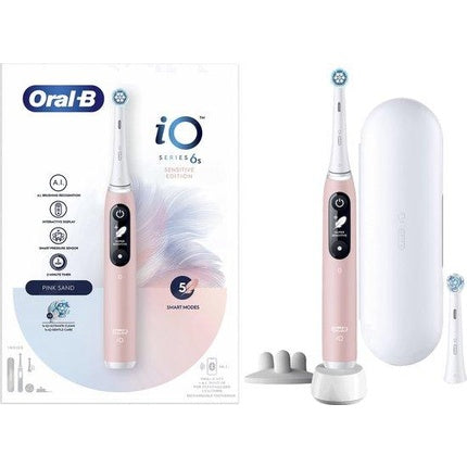 Periuță de dinți electrică, Oral-B, iO Series 6s, Pink Sand