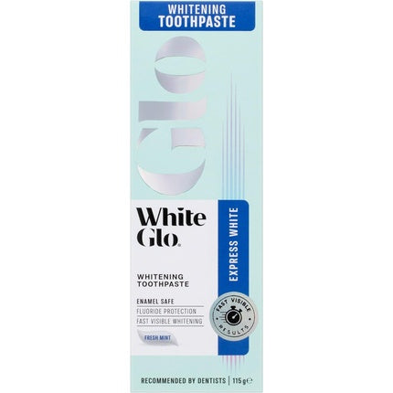 Pasta de dinți White Glo Express White, 115g