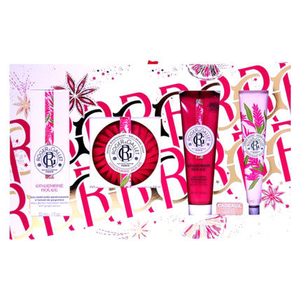 Set cadou Roger & Gallet, Gingembre Rouge, roșu