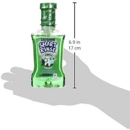 Listerine Smart Rinse Kids, Mild Mint, 250 ml, verde