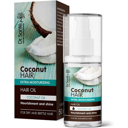 Balsam, Dr.Sante, Ulei de cocos extra hidratant, 100g