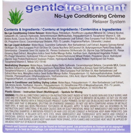 Cremă de condiționare Gentle Treatment Nolye Relaxer System Regular, 458g