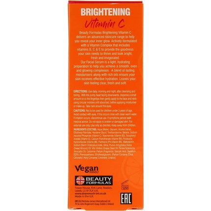 Ser pentru față, Beauty Formula, Vitamin C, 30ml