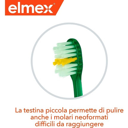 Periuță de dinți, Elmex, Junior, culori variate