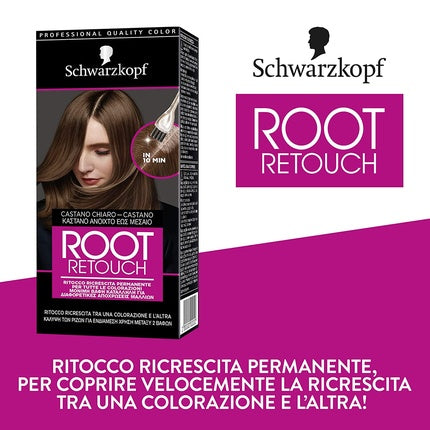 Vopsea păr, Schwarzkopf Ritocco, castano chiaro