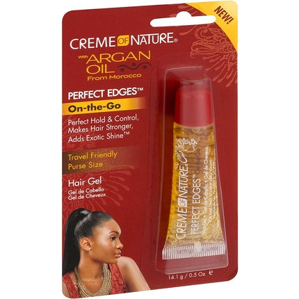 Gel de păr Creme Of Nature Argan Oil Perfect Edges, roșu