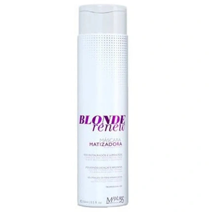 Mască de păr tonalizantă Maxliss Blonde Renew, alb, 250 g