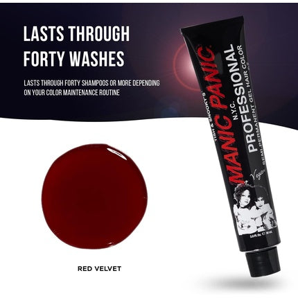 Vopsea păr, Manic Panic, semi-permanentă, roșu, 90ml